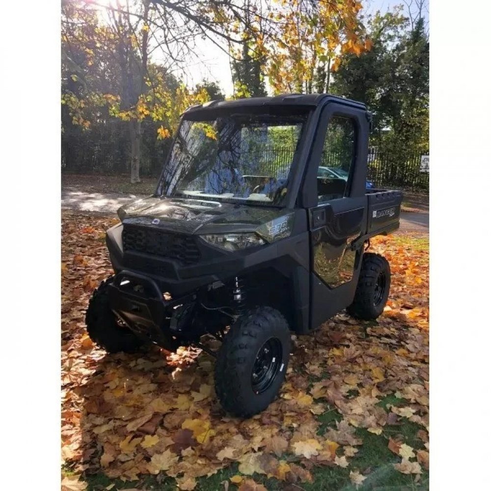 Polaris Ranger SP 570 Mid-Size Sage Green (EU) with Full Cab Kit